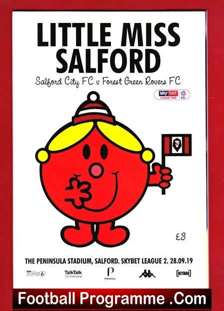 Salford City v Forest Green Rovers 2019