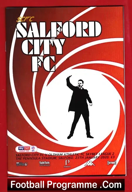 Salford City v Oldham Athletic 2020