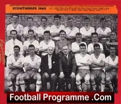 Scunthorpe United Football Club Multi Signed Team Picture 1960 - football memorabilia