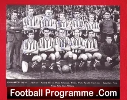 Southampton Football Club Multi Signed Team Picture 1965 - football memorabilia