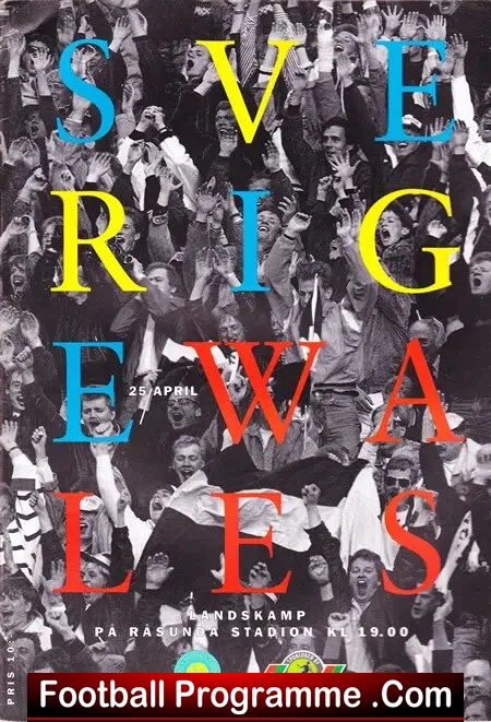 Sweden v Wales 1990 – Friendly Match