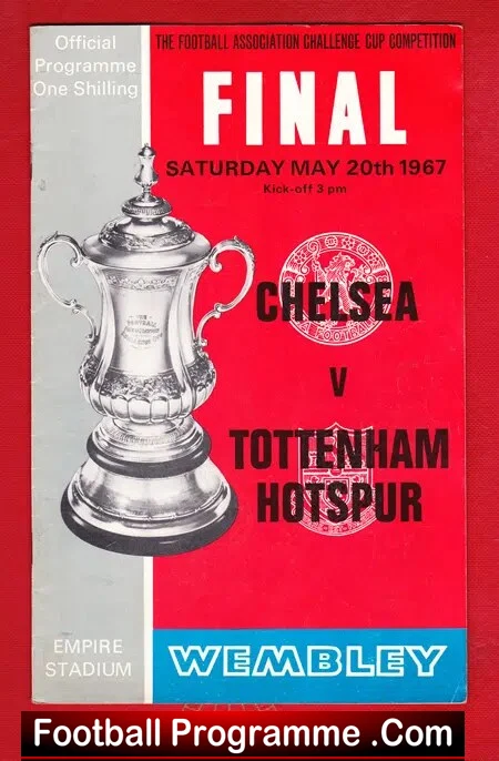 Tottenham Hotspur v Chelsea 1967 – FA Cup Final Wembley