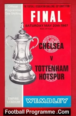 Tottenham Hotspur v Chelsea 1967 – FA Cup Final Wembley