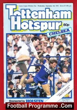 Tottenham Hotspur v Chelsea 1985