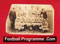 Tranmere Rovers Football Club Team Postcard Liverpool Cup – 1920
