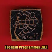 Ice Hockey Badge - Prague - Czech - 1972
