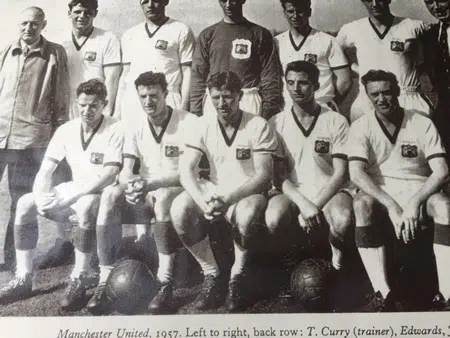 Manchester United Busby Babes Team Special Team Picture 1957