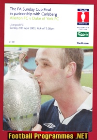 Allerton v Duke Of York 2003 – Sunday Cup Final Liverpool