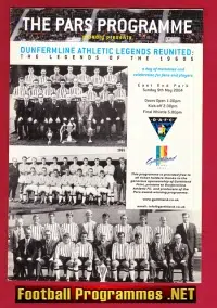 Dunfermline Athletic v Legends Reunited 2004 – Friendly Match