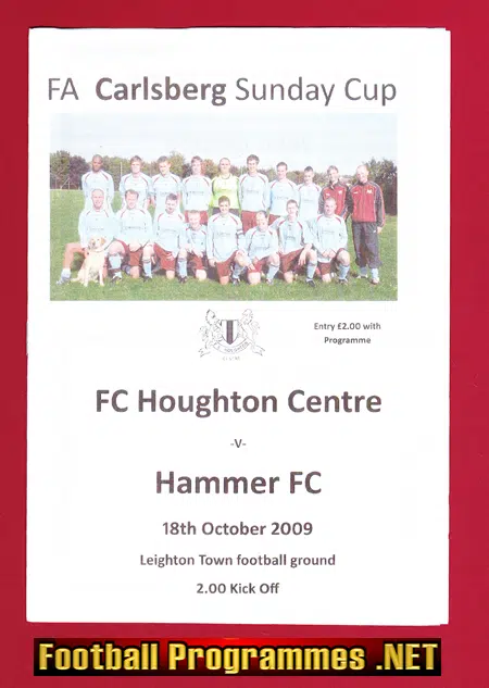 Houghton Centre v Hammer 2009 – Sunday Cup at Stoneham FC