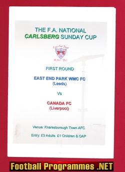 East End Park v Canada 2009 – Sunday Cup