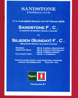 Sandstone v Silsden 2009 – Sunday Cup