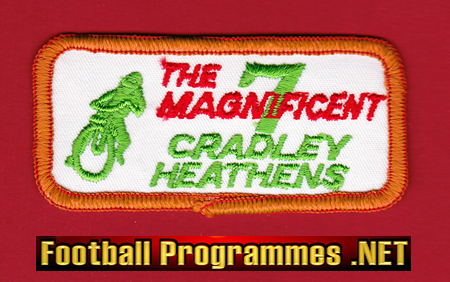 Cradley Heath Speedway Badge Cloth Patch – Magnificent 7