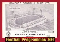 Romford v Enfield 1964 - FA Cup