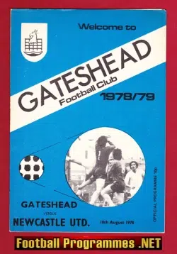 Gateshead v Newcastle United 1978
