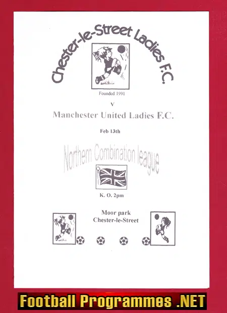 Chester Le Street Ladies v Manchester United Ladies 1991 - Womens Football