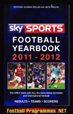 Rothmans Football Yearbook 2011 – 2012 = 42nd Year