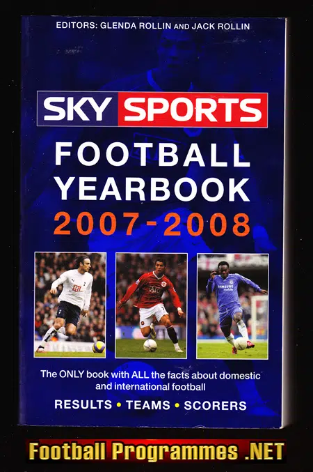 Rothmans Football Yearbook 2007 – 2008 = 38th Year