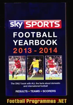 Rothmans Football Yearbook 2013 - 2014 = 44th Year