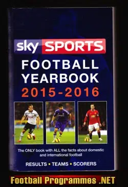 Rothmans Football Yearbook 2015 - 2016 = 46th Year