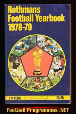 Rothmans Football Yearbook 1978 - 1979 = 9th Year
