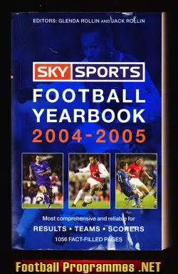 Rothmans Football Yearbook 2004 - 2005 = 35th Year