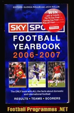 Rothmans Football Yearbook 2006 - 2007 = 37th Year