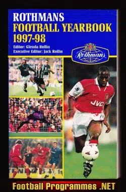 Rothmans Football Yearbook 1997 - 1998 = 28th Year