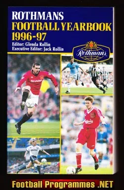 Rothmans Football Yearbook 1996 - 1997 = 27th Year