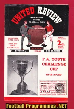 Manchester United v Stoke City 1960 – FA Youth Cup
