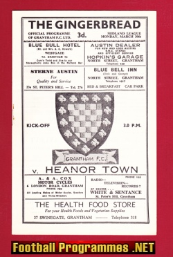 Grantham Town v Heanor Town 1964