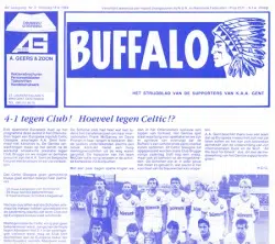 Club Brugge v Glasgow Celtic 1984 - Belgium