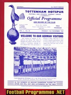 Tottenham Hotspur v VFB Stuttgart 1957 – Friendly Match Germany