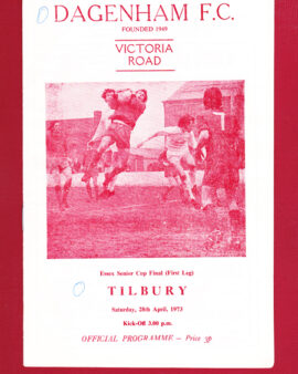 Dagenham v Tilbury 1973 – Essex Senior Cup Final