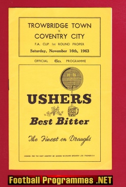 Trowbridge Town v Coventry City 1963