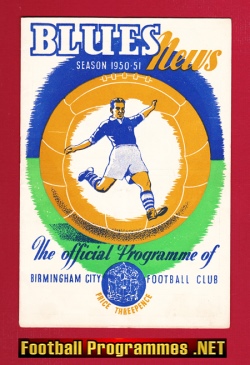 Birmingham City v Manchester United 1951