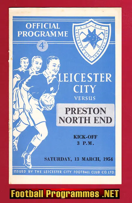 Leicester City v Preston 1954