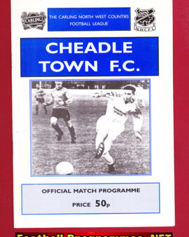 Cheadle Town v Stockport County 1994 – Pre Season Friendly Match