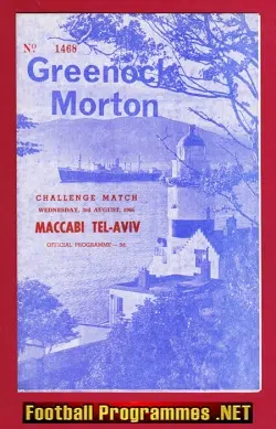 Greenock Morton v Maccabi Tel Aviv 1966 – Jewish Team Israel
