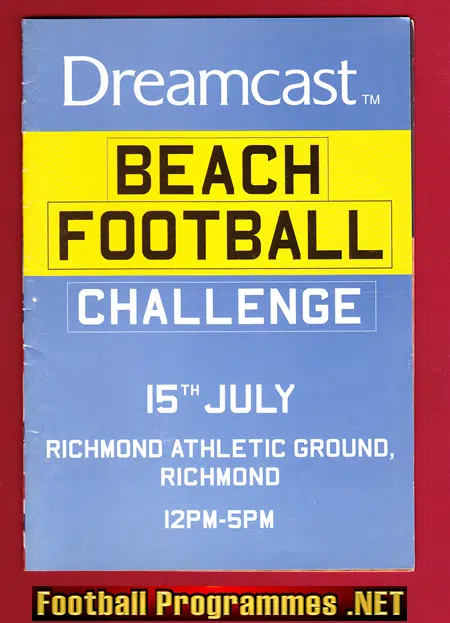 France v Manchester United X1 2000 – Beach Football Eric Cantona