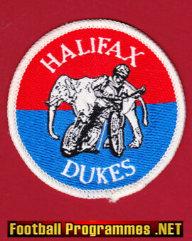 Halifax Dukes Speedway Sew On Patch Badge