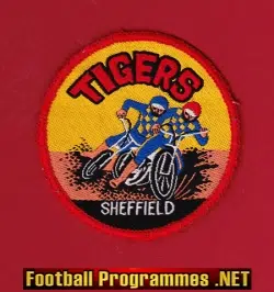Sheffield Tigers Speedway Heathens Sew On Patch Badge