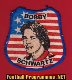 Bobby Schwartz Speedway Rider Cloth Patch Badge - 1980s