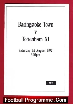 Basingstoke Town v Tottenham 1992