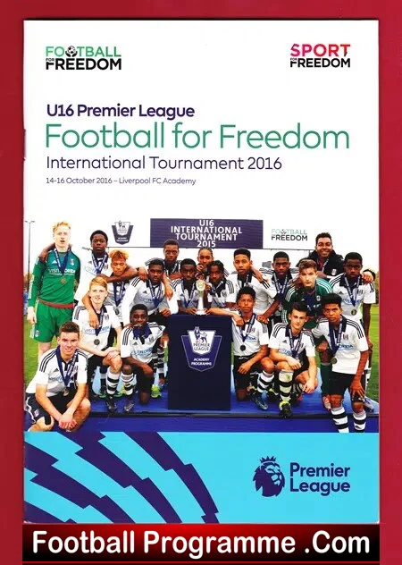 Football For Freedom U16 International Tournament Liverpool 2016