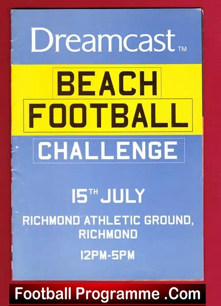 France v Manchester United XI 2000 – Beach Football Eric Cantona