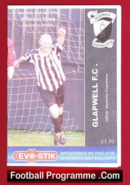 Glapwell v Alfreton Town 2010 – Pre Season & First Home Match