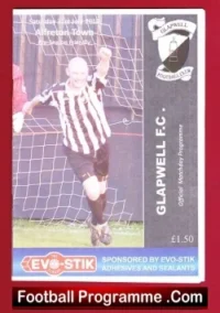 Glapwell v Alfreton Town 2010 - Pre Season & First Home Match - football programme