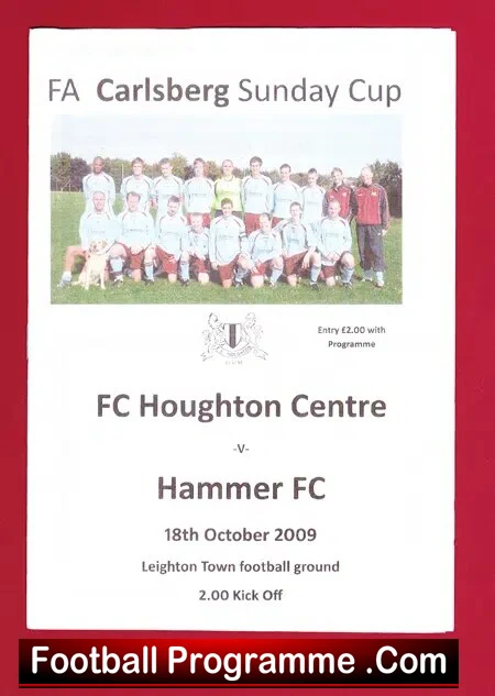 Houghton Centre v Hammer 2009 – Sunday Cup at Stoneham FC