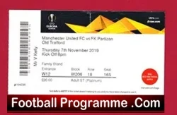 Manchester United v FK Partizan 2019 – Europa League